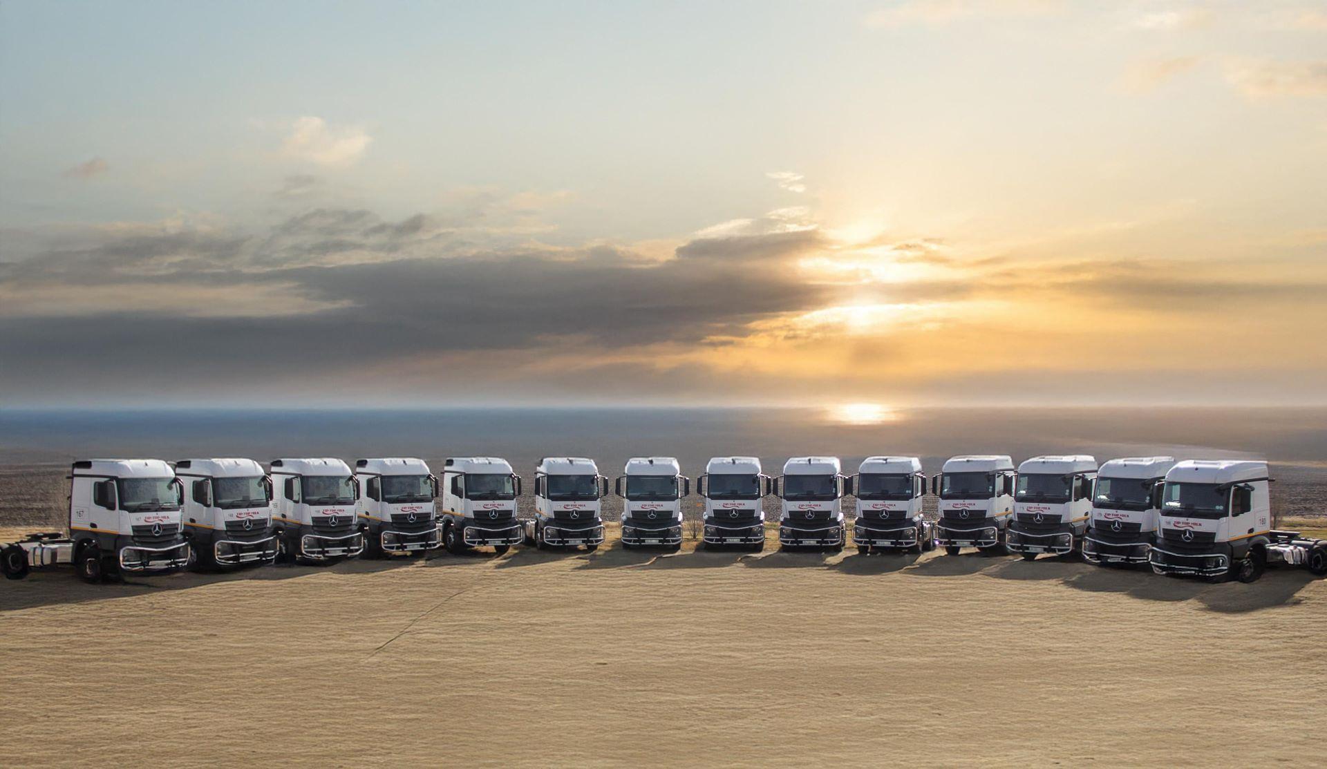 Tip Top Milk Expands Fleet with 21 New Mercedes-Benz Actros 2645 Pure Trucks, Strengthening a 15-Year Partnership of Trust, Performance and People