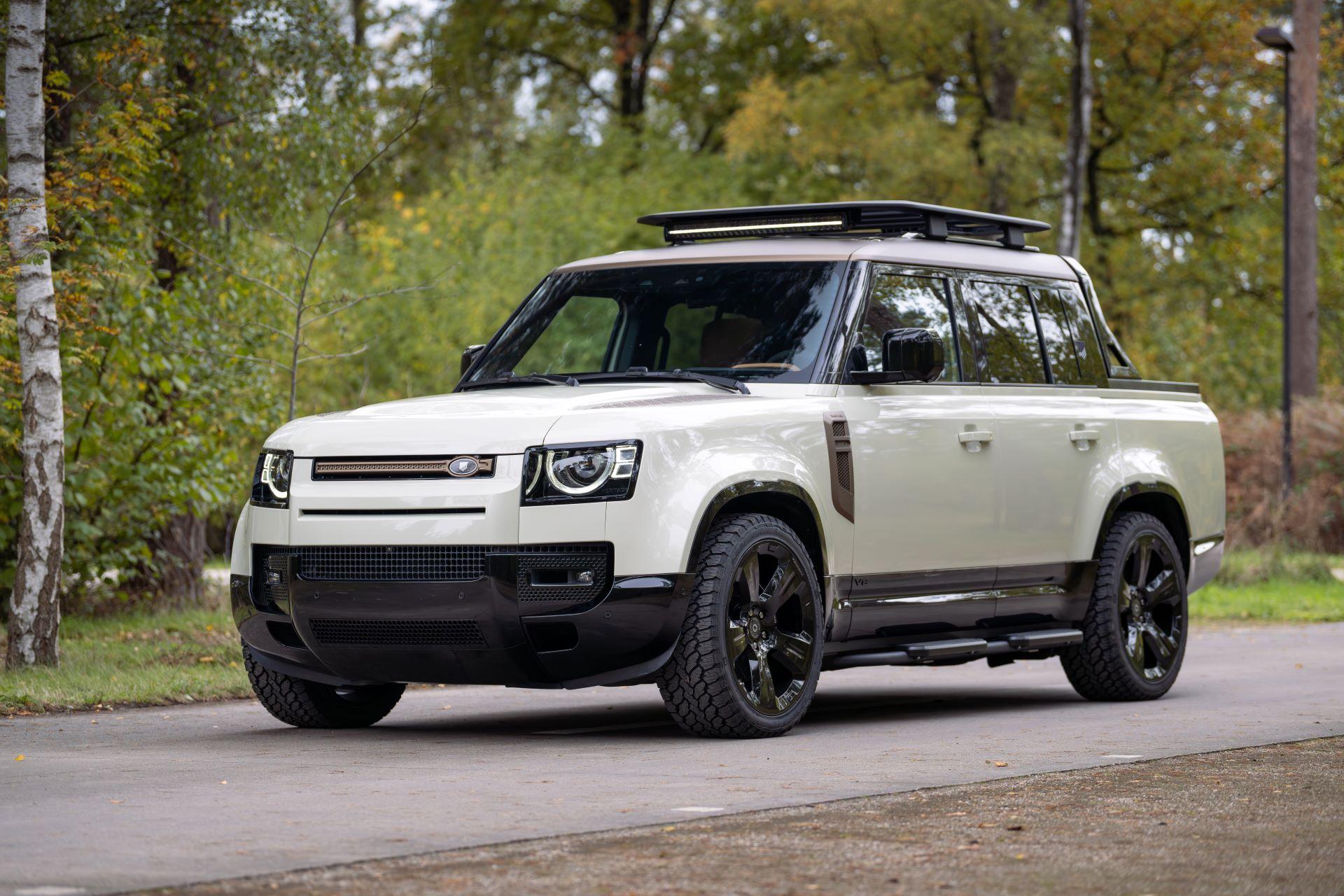 Urban Automotive and Heritage Customs Unveil the First Coachbuilt Defender Pickup