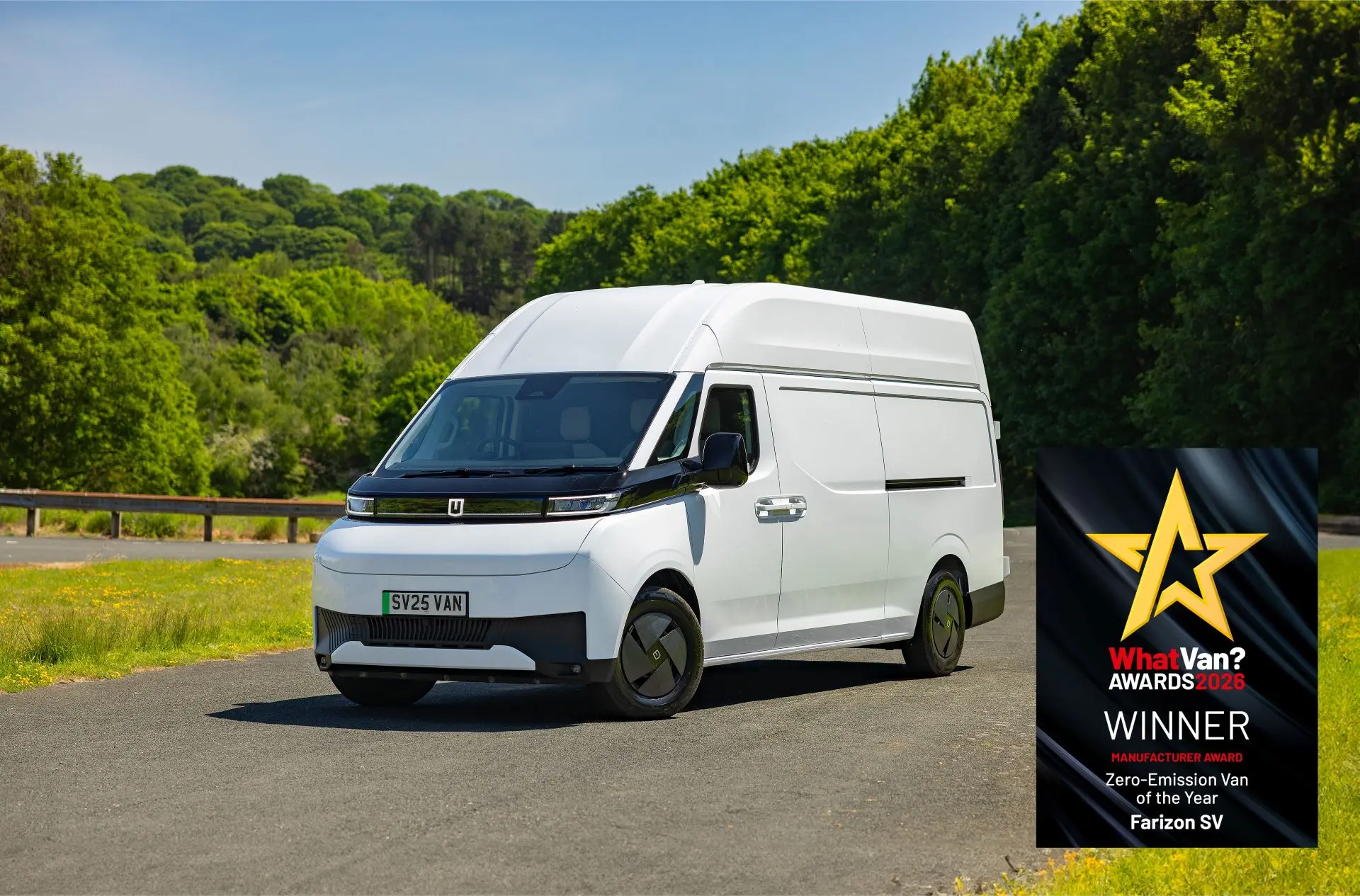 Farizon SV Claims ‘Zero-Emissions Van of the Year’ at What Van? Awards 2026