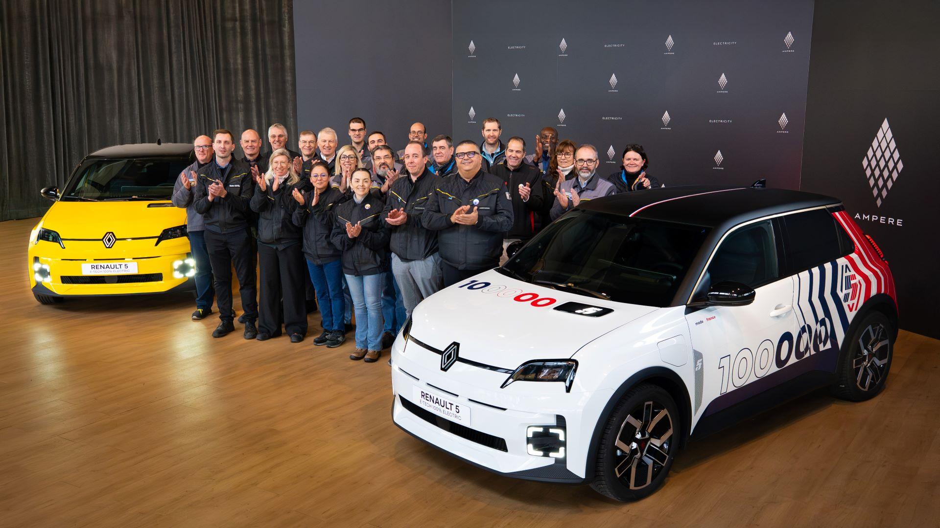 Renault’s Electric Revival Hits Six Figures: Douai Plant Builds 100,000th Renault 5 E-Tech in Just 15 Months