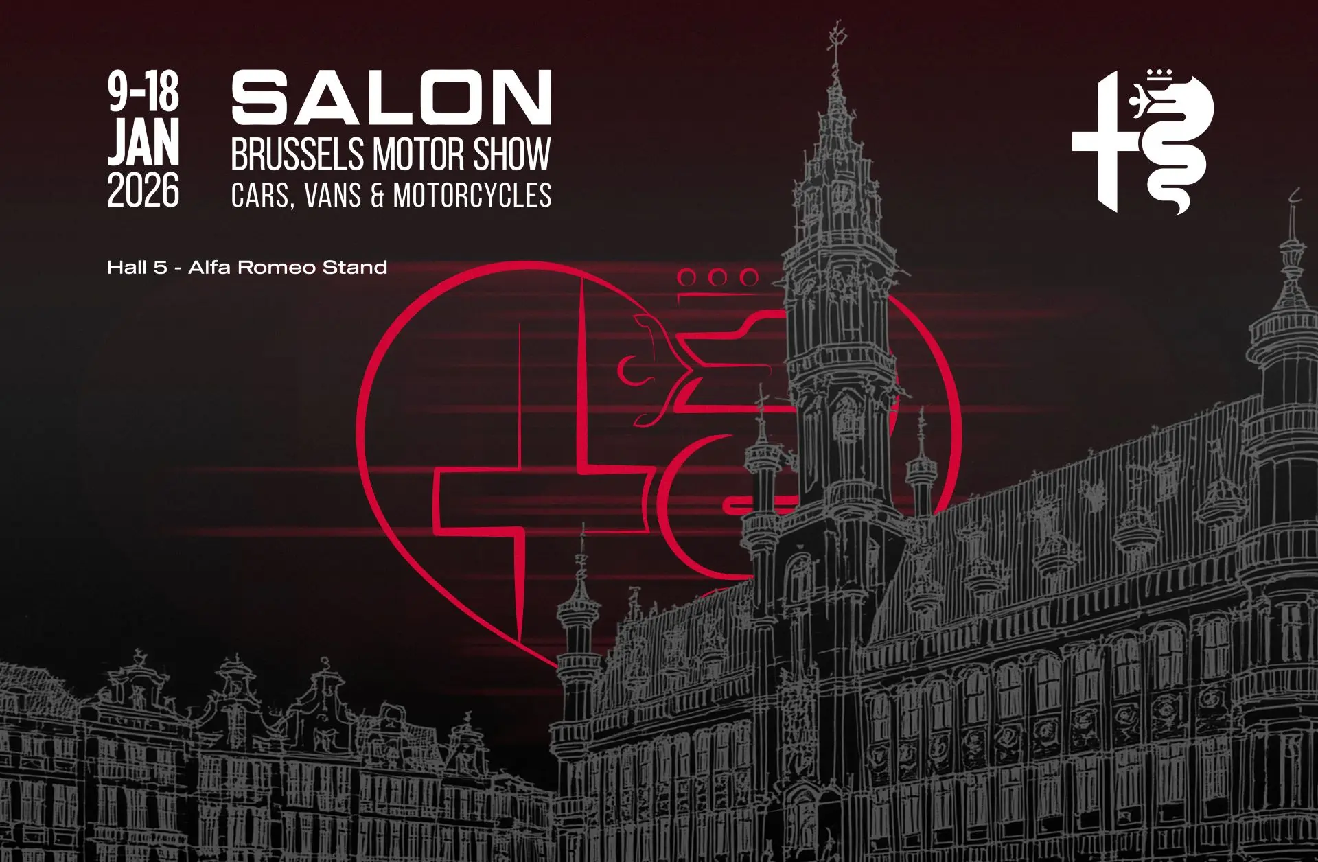 Alfa Romeo Ignites Passion at the 102nd Brussels Motor Show