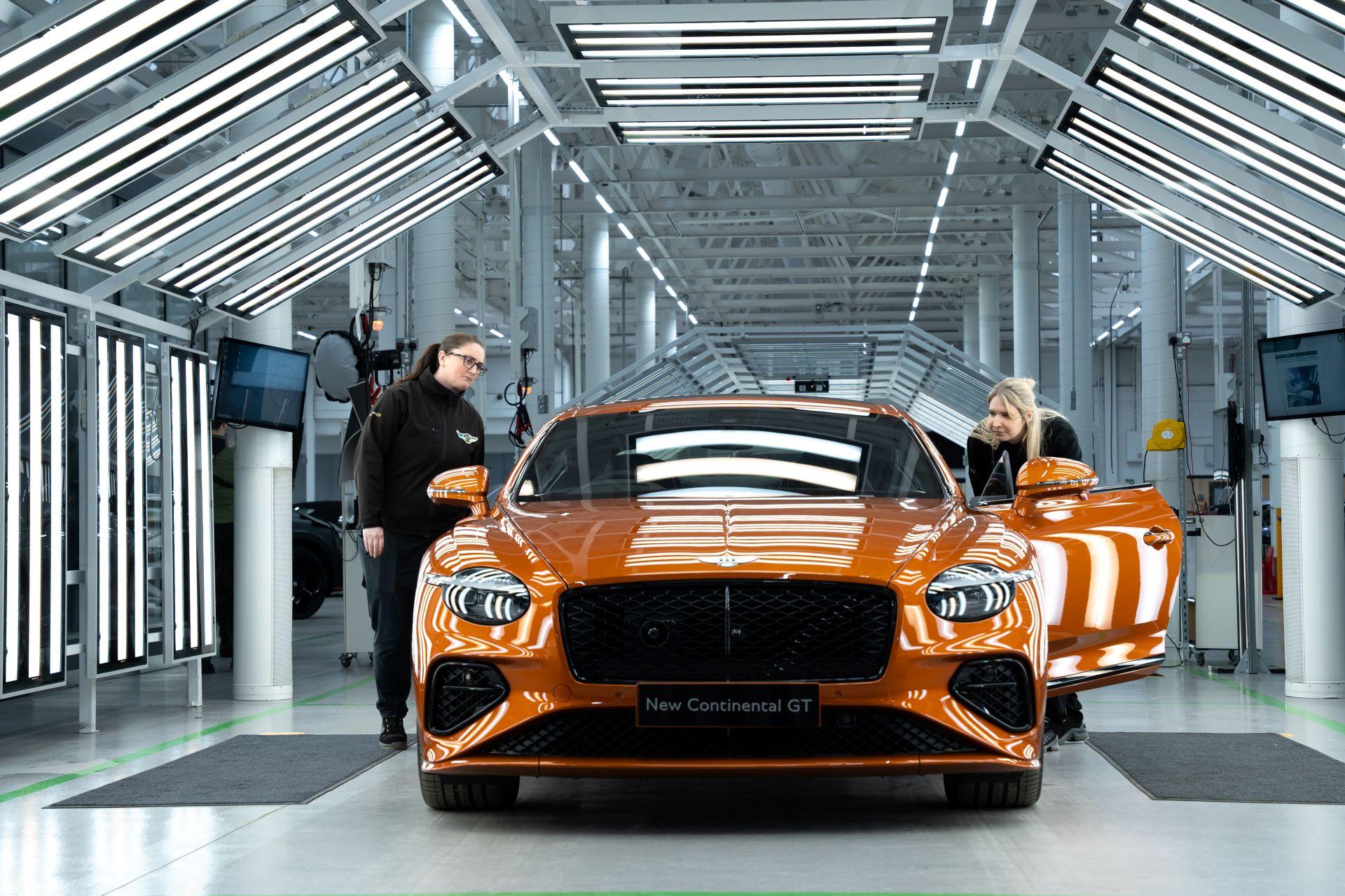 Bentley Motors Named UK Top Employer for 15th Consecutive Year