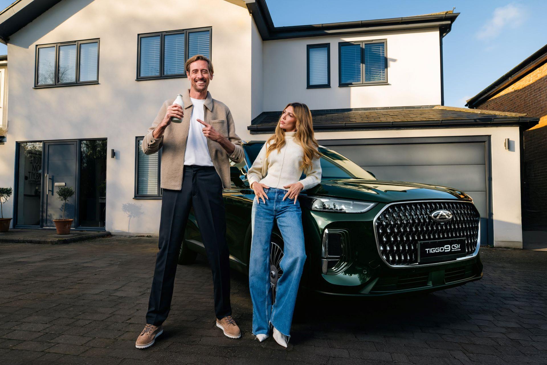 CHERY UK Taps Peter Crouch and Abbey Clancy to Launch Flagship TIGGO 9 CSH SUV