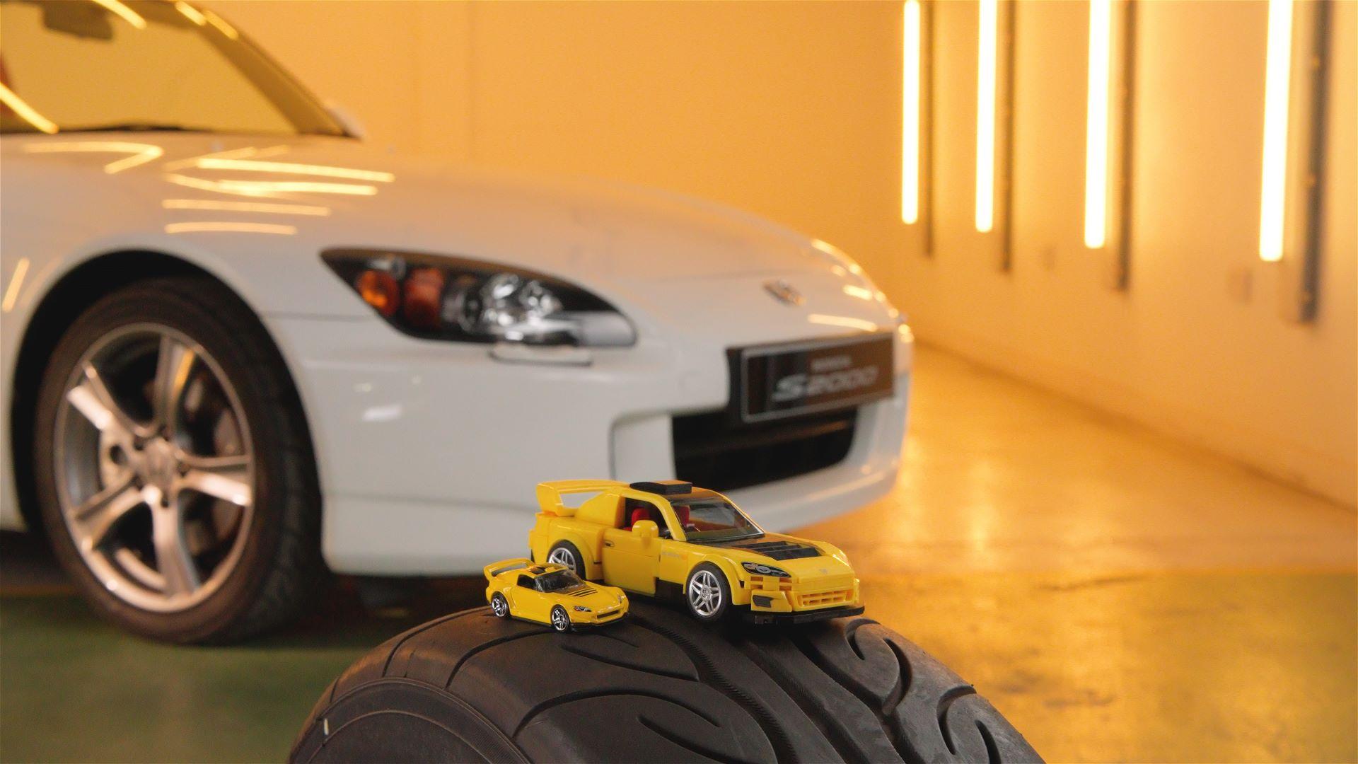 Hot Wheels Meets Honda: Mattel Brick Shop Debuts Buildable Japanese Icons
