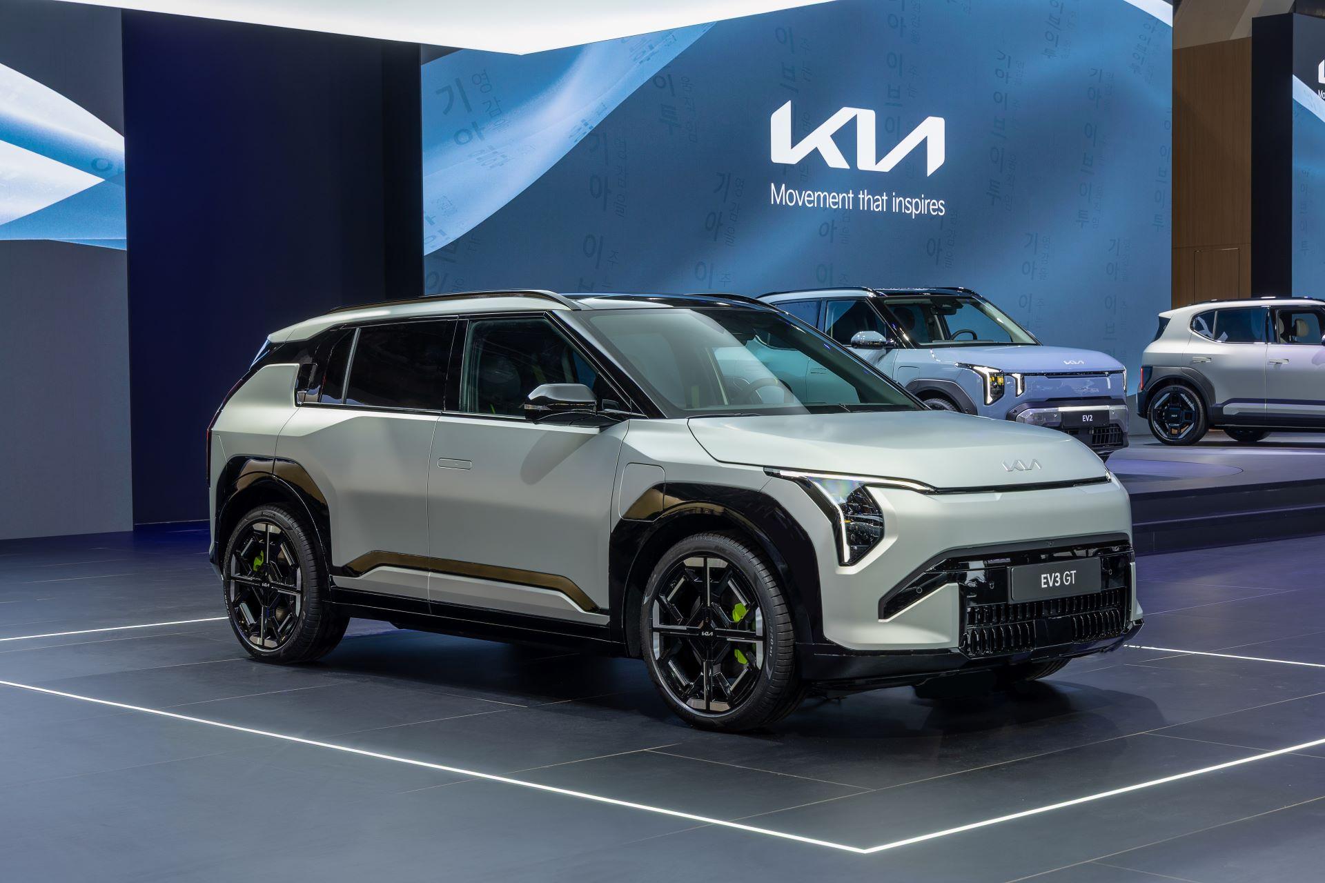 Kia Electrifies Its GT Line-Up with the EV3, EV4, and EV5 GT