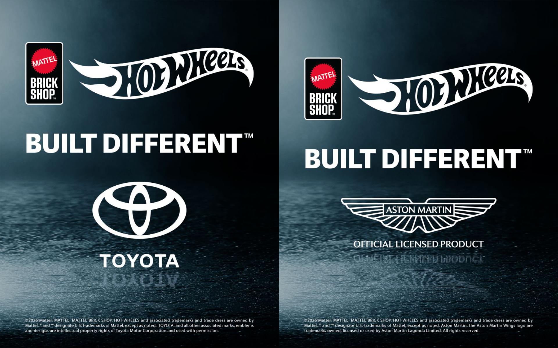 Lamborghini, Aston Martin and Toyota Drive Into Mattel Brick Shop’s Expanding Garage