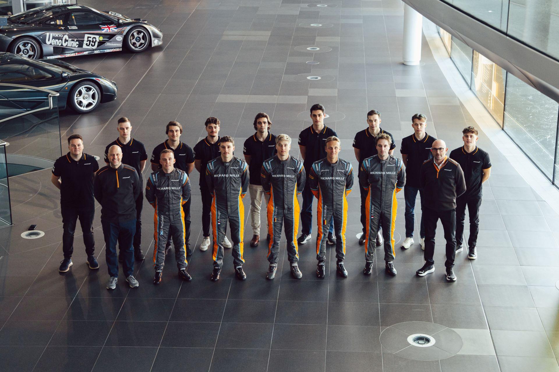McLaren Expands 2026 Factory Driver Roster with 16-Strong GT Lineup