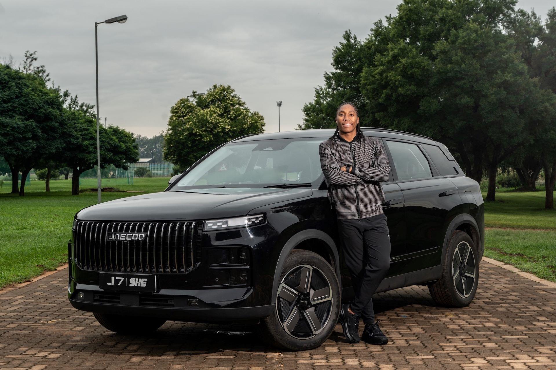Olympic Champion Caster Semenya Joins JAECOO South Africa Behind the Wheel of the J7 SHS