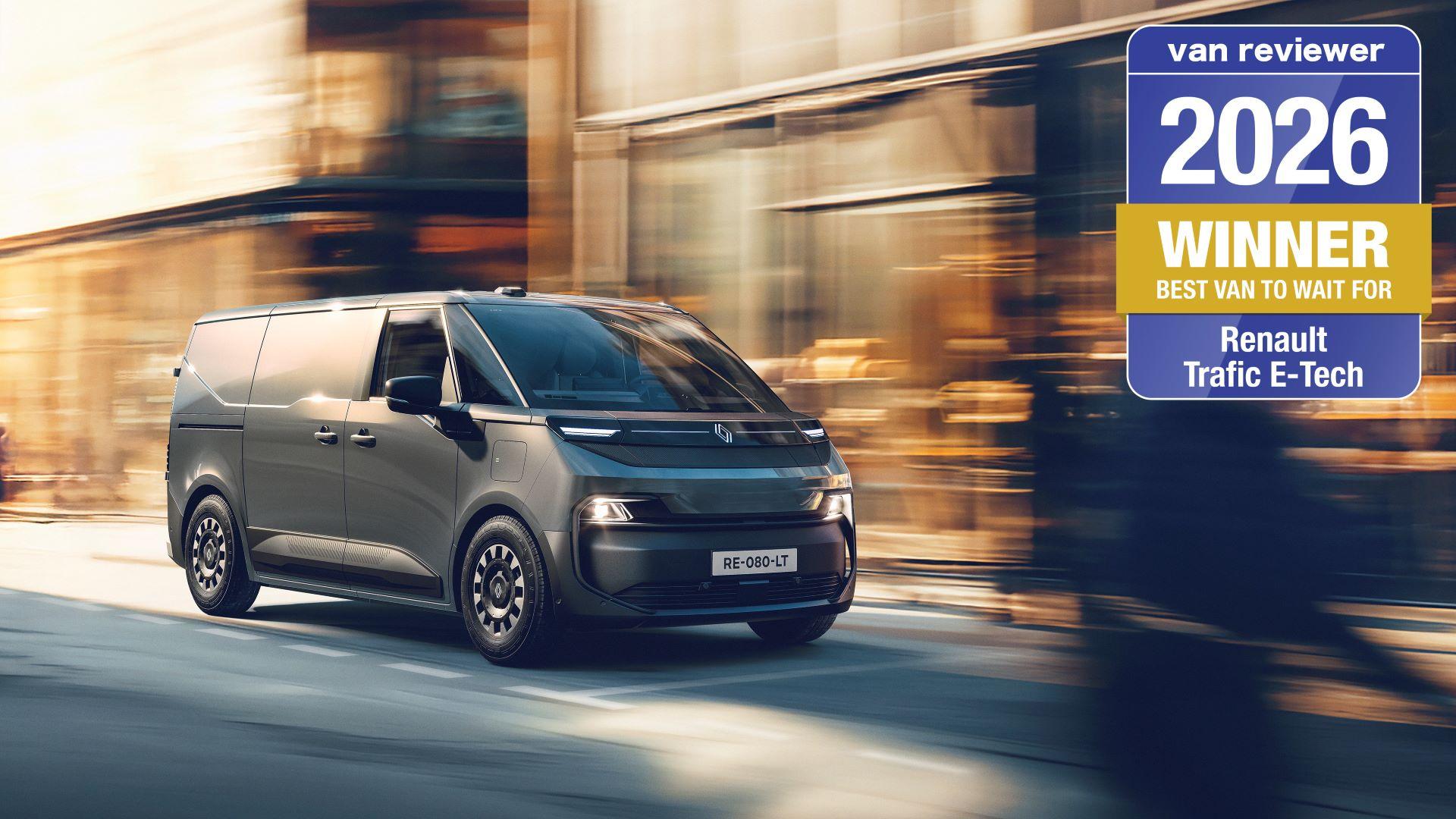 Renault Dominates Electric Van Awards with Master E-Tech and Trafic E-Tech
