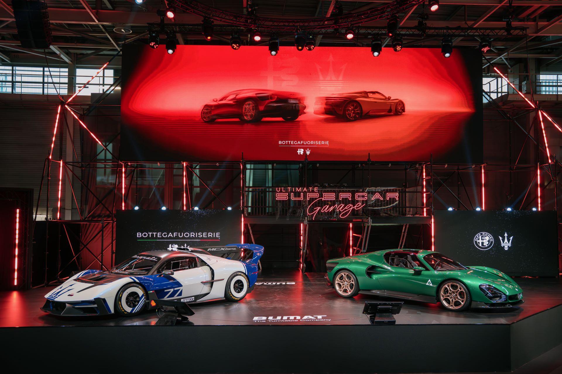 Ultimate Supercar Garage 2026: BOTTEGAFUORISERIE Unites Alfa Romeo and Maserati in Paris