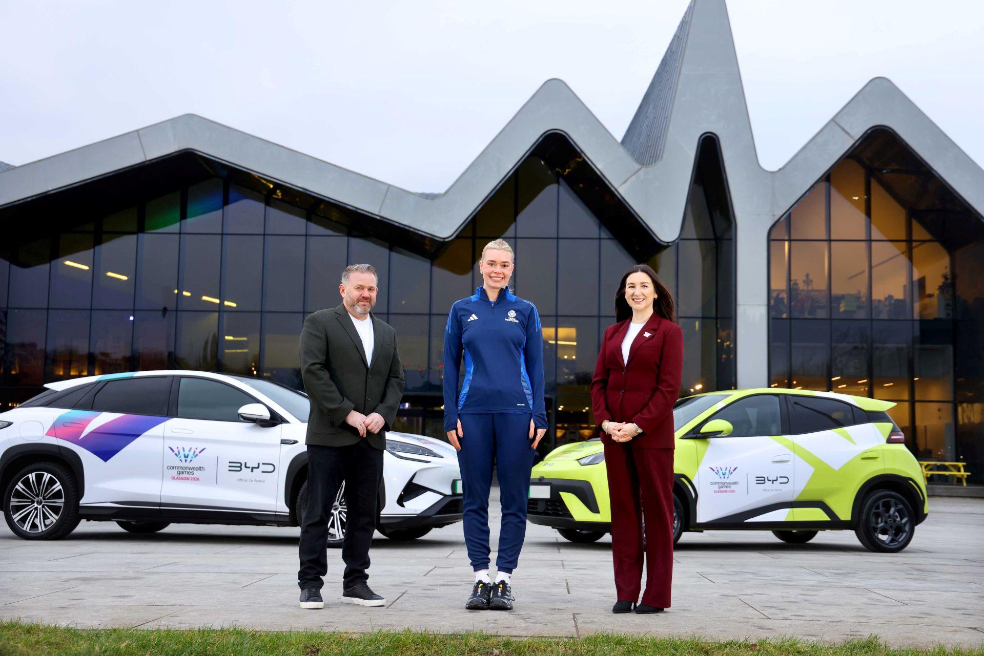BYD Named Official Car Partner of Glasgow 2026 Games