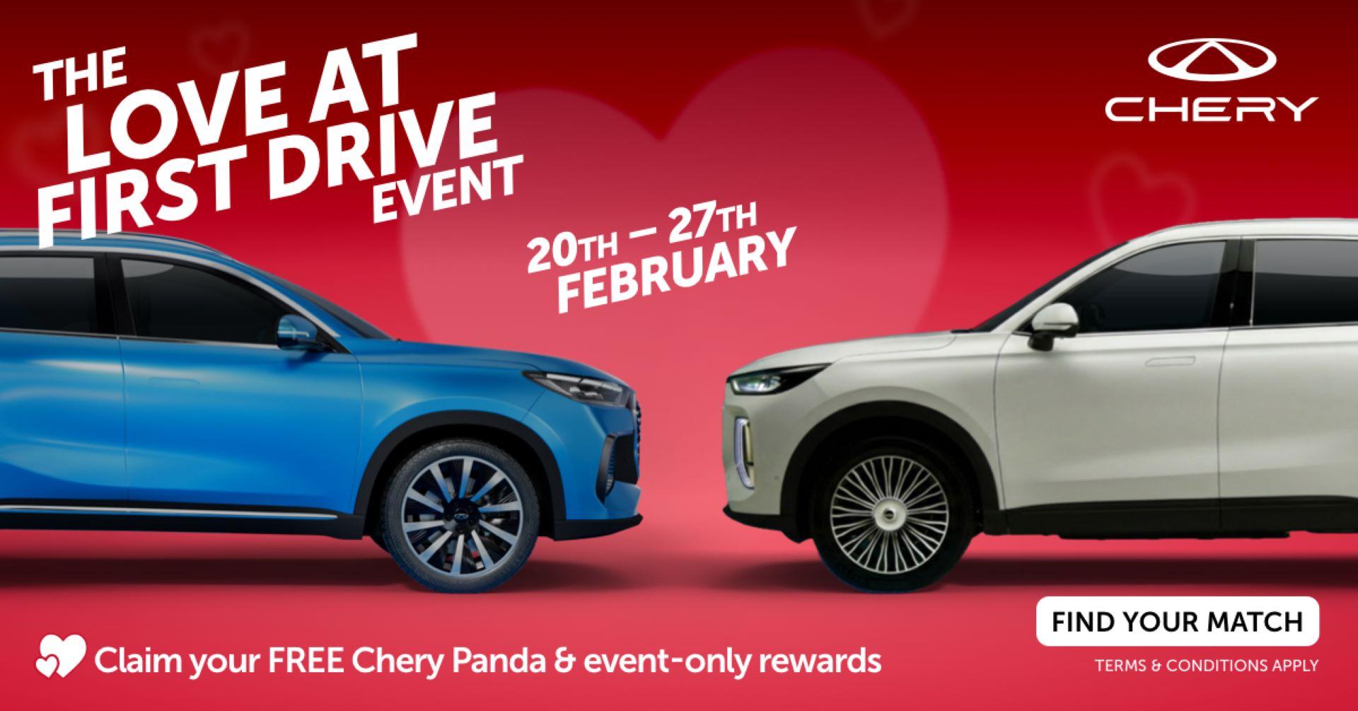 CHERY UK Launches ‘Love at First Drive’ Event – Fall in Love with Your Perfect SUV