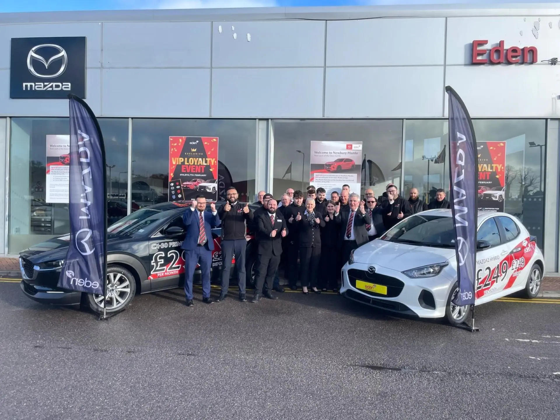 Eden Motor Group Expands Mazda Representation to Four Sites in Thames Valley