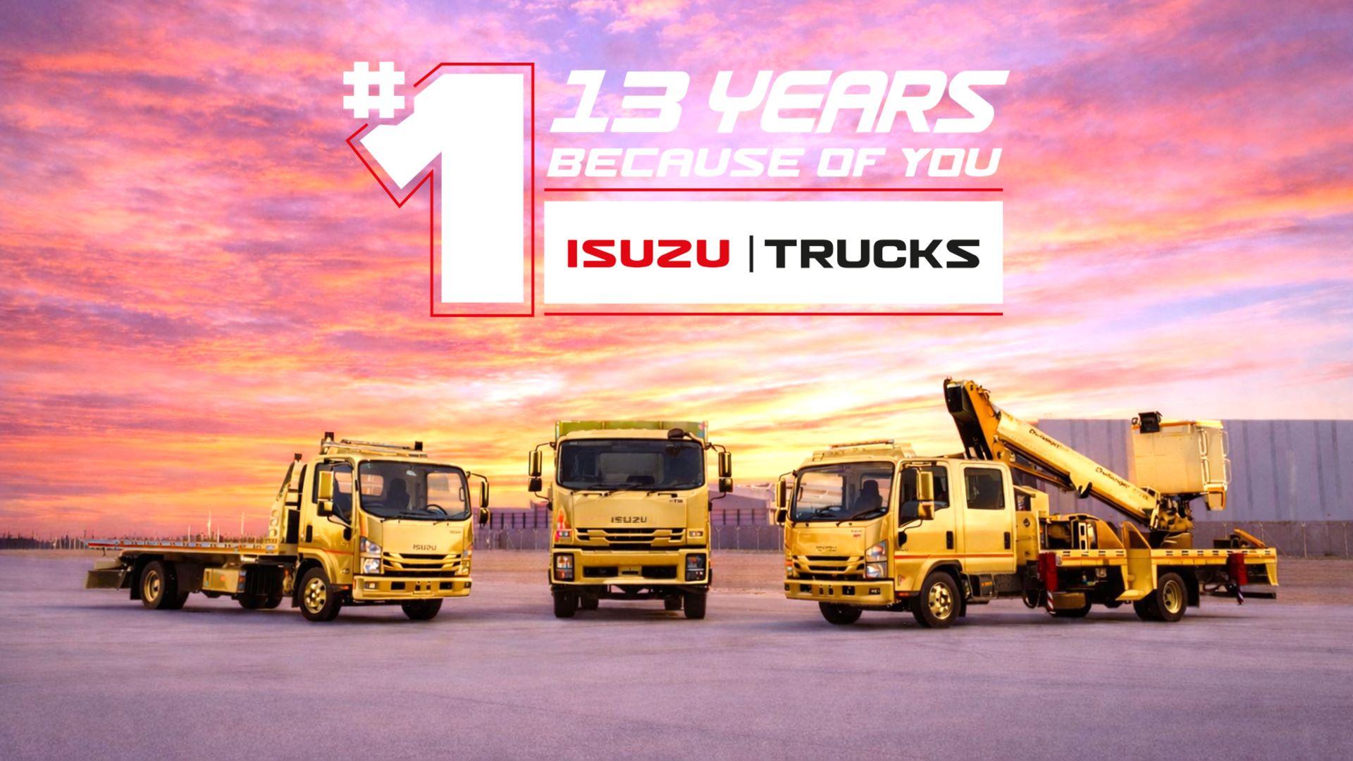 ISUZU Marks 13 Consecutive Years as South Africa’s Commercial Vehicle Market Leader