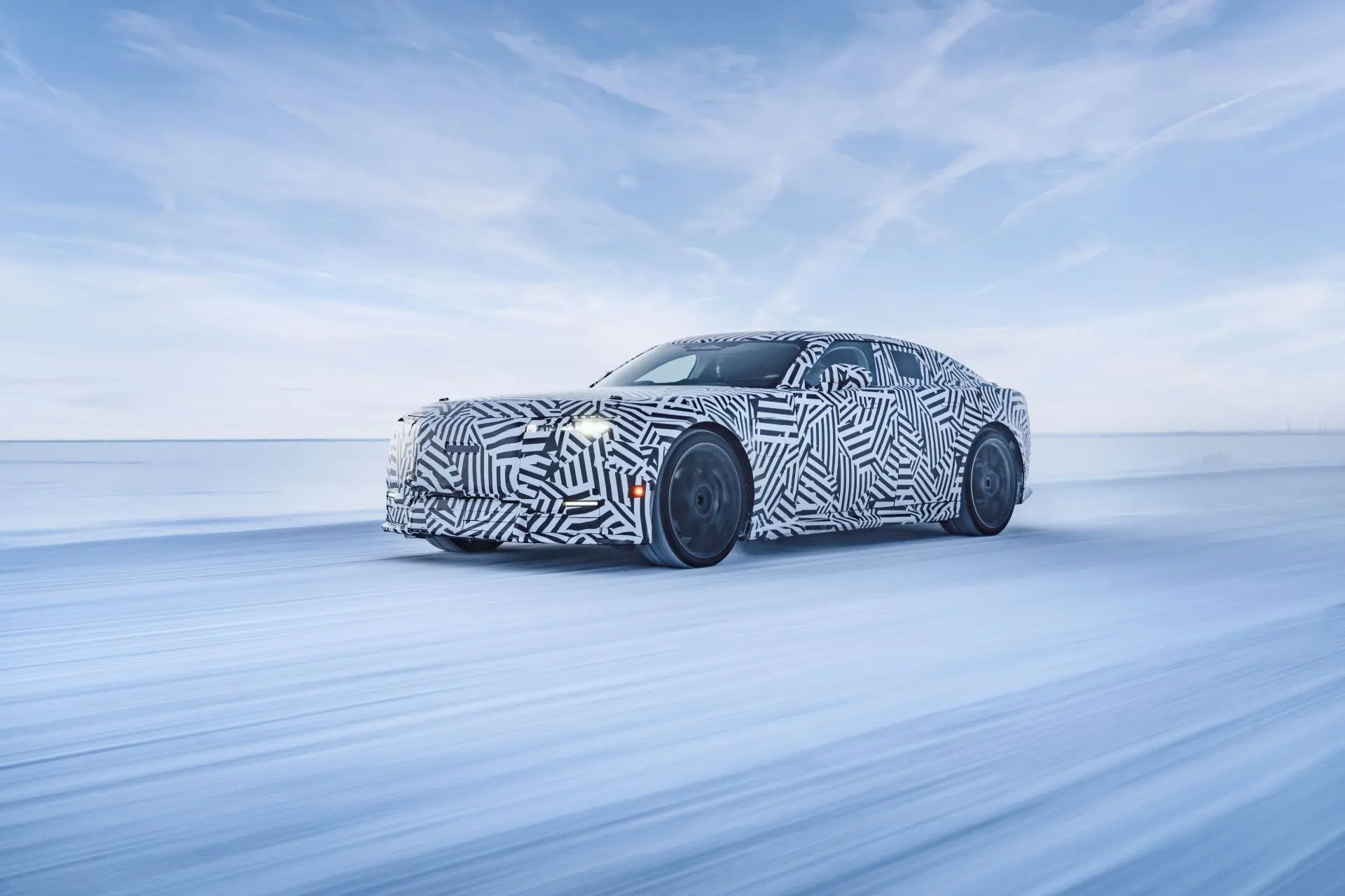 Jaguar’s All-Electric Four-Door GT Faces the Arctic Ahead of Global Reveal