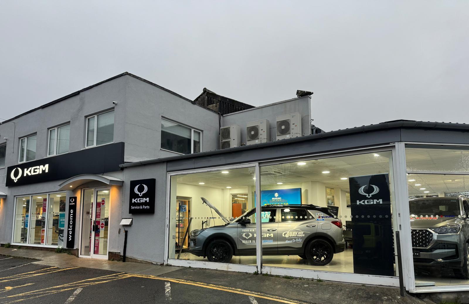KGM Motors UK Welcomes Quay Auto Centre to Expanding Dealer Network
