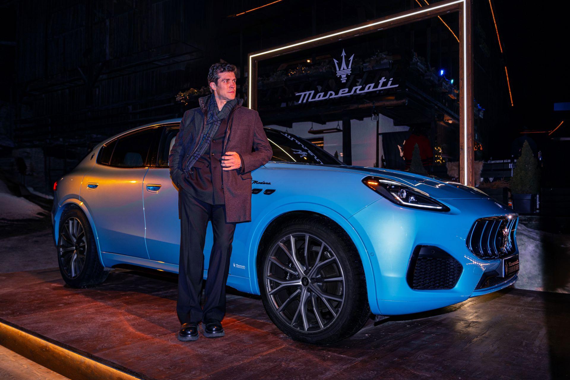 Maserati Elevates Cortina with Grecale Cristallo as Milano Cortina 2026 Beckons