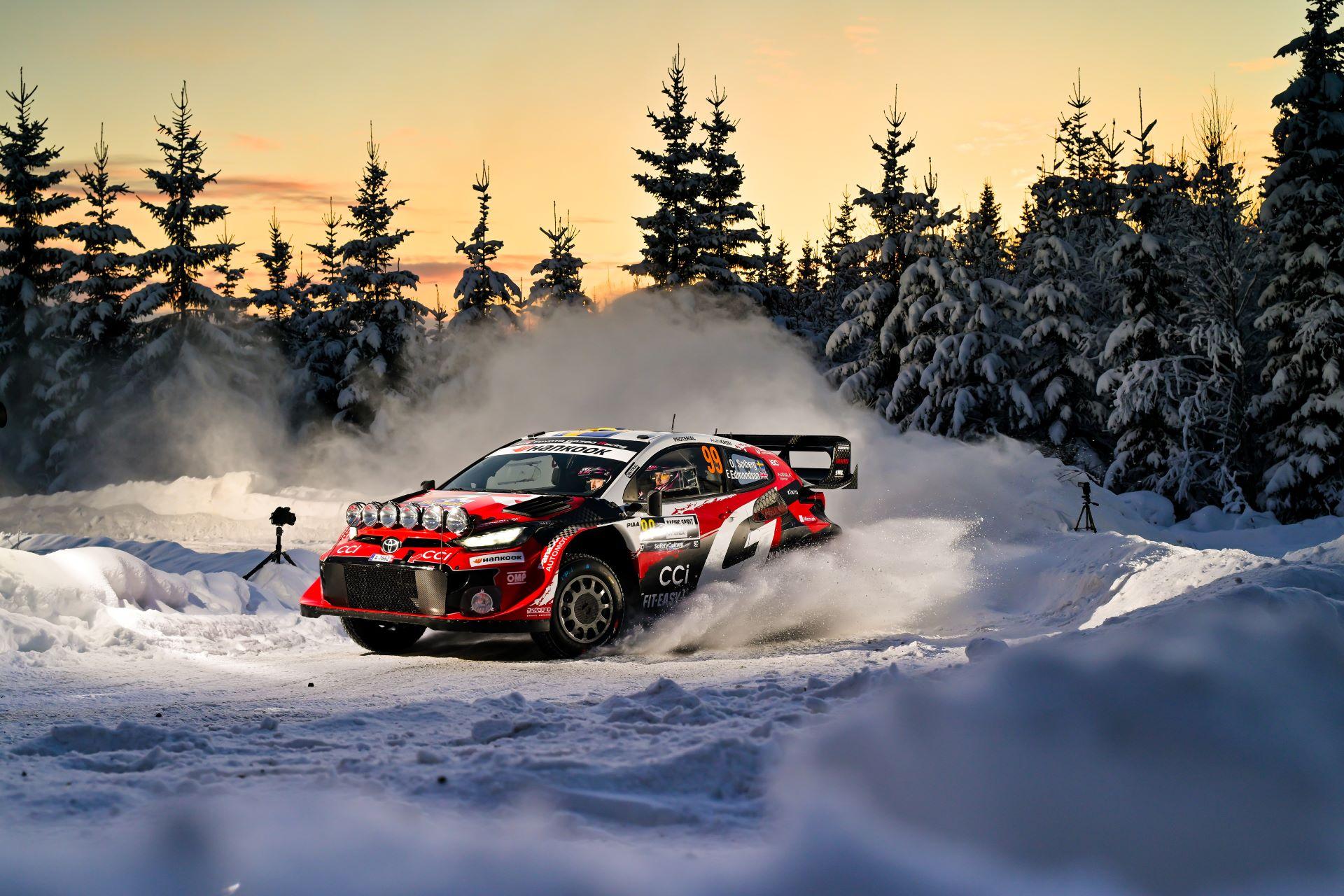 TOYOTA GAZOO Racing Dominates Rally Sweden with Unprecedented 1-2-3-4 Finish