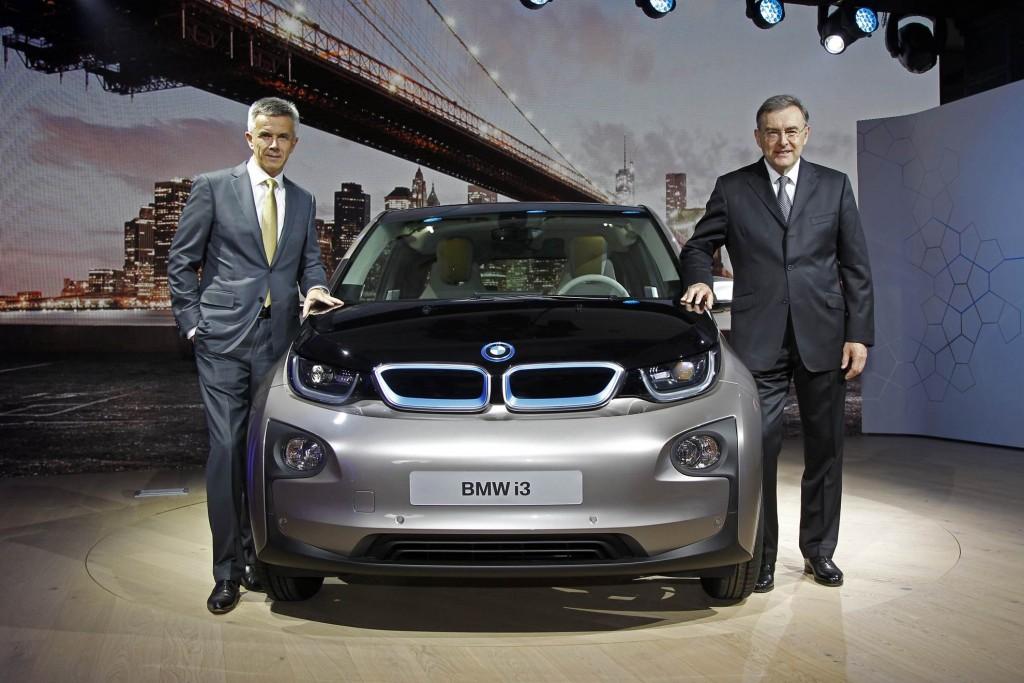 BMW i3 world premiere in New York, London and Beijing