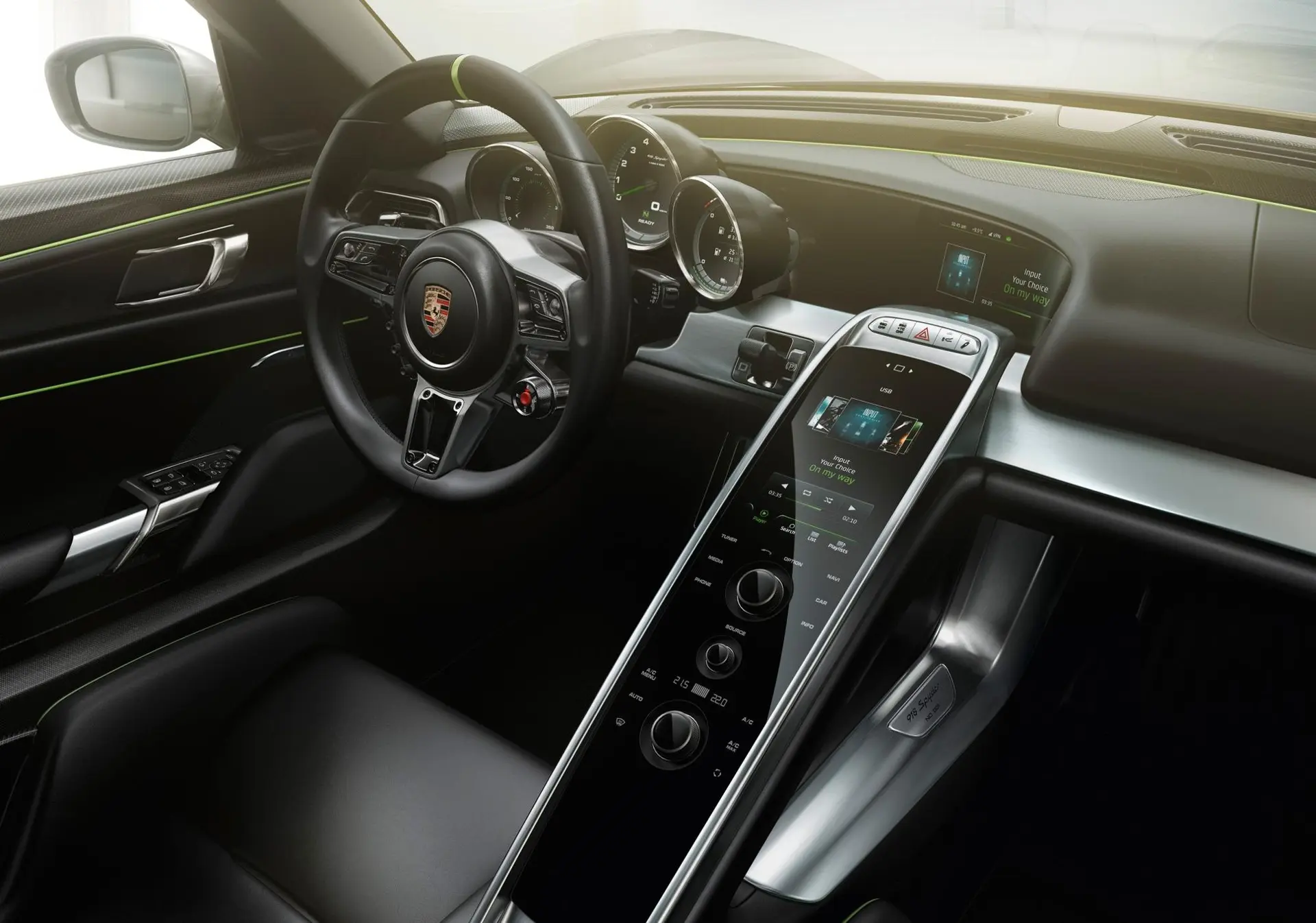 Porsche interior