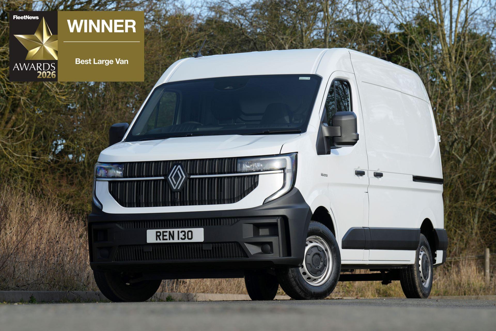 Renault Master Wins ‘Best Large Van’ at Fleet News Awards