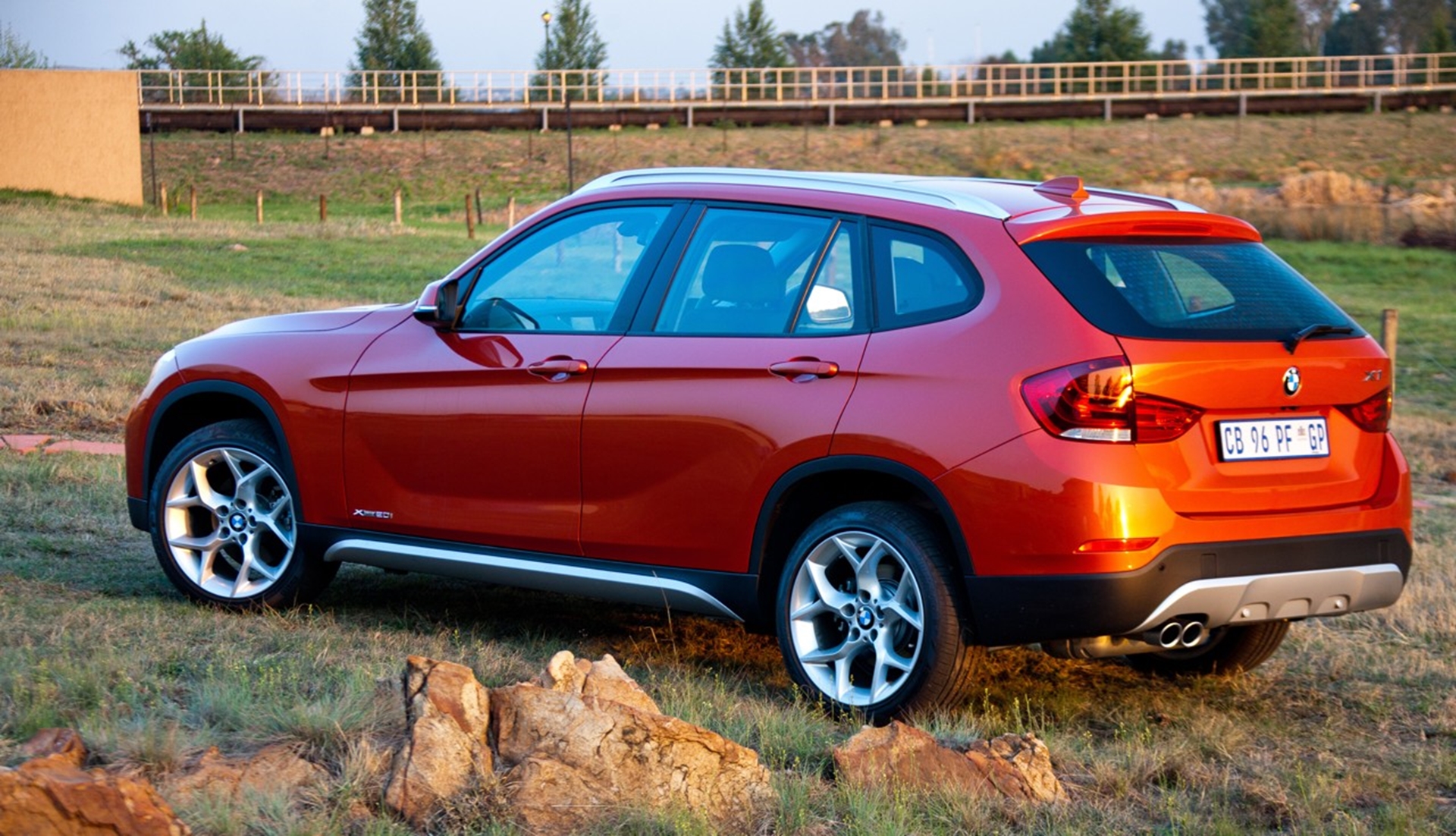 BMW X1 Rear View