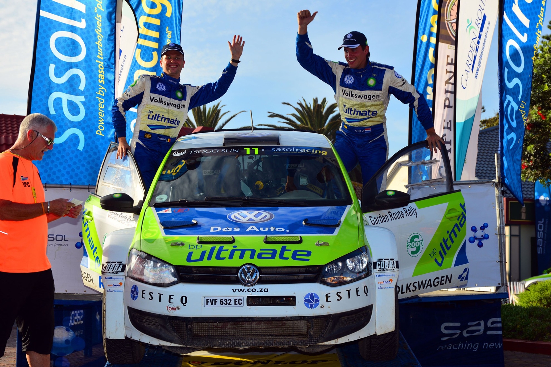 Hans Weijs Jnr and Bjorn Degandt