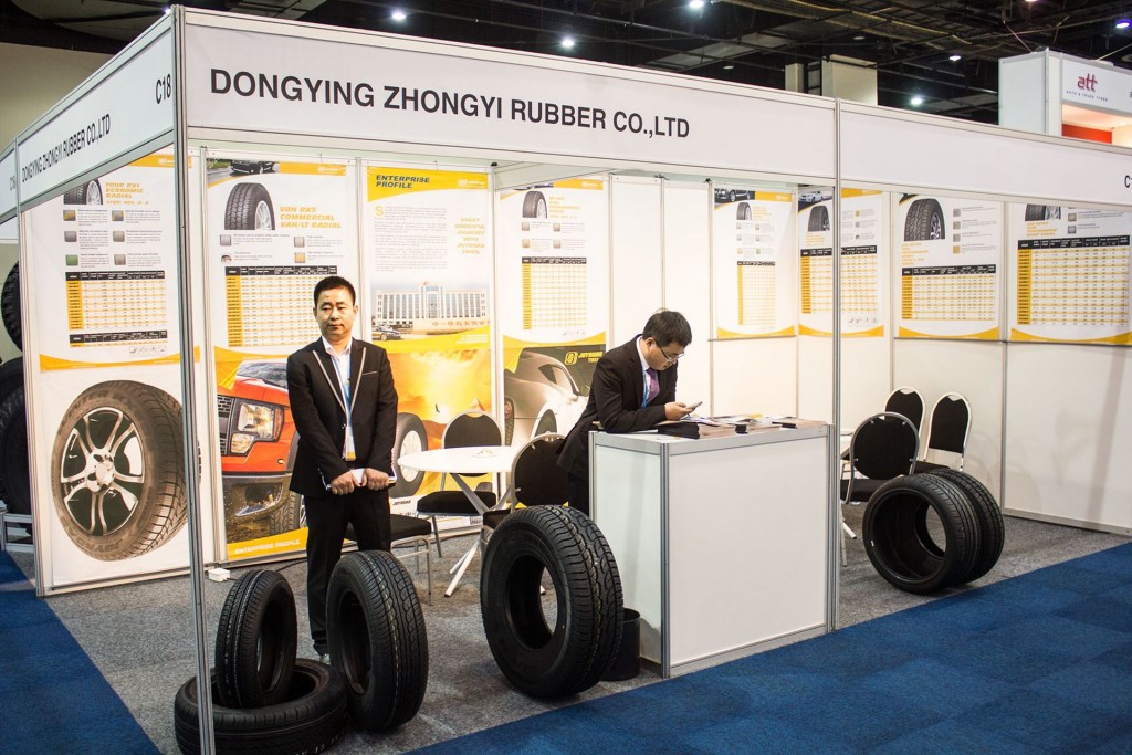 Tyre expo south africa 2014 dongying zhonguy tyres