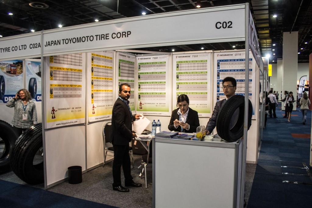 Tyre expo south africa 2014 japan toyomoto tire