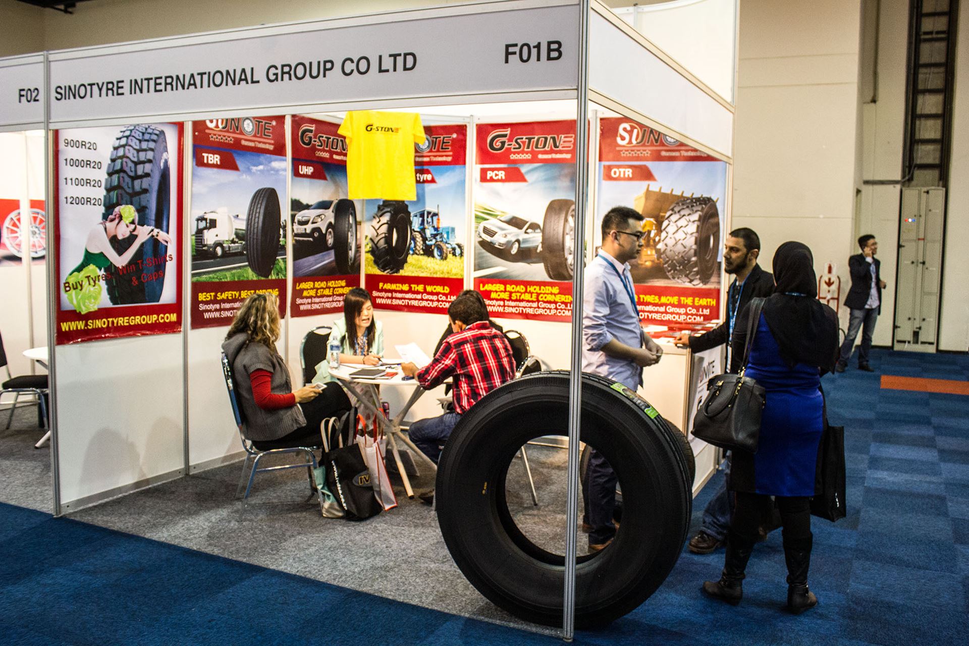 Tyre expo south africa 2014 sino tyres 01