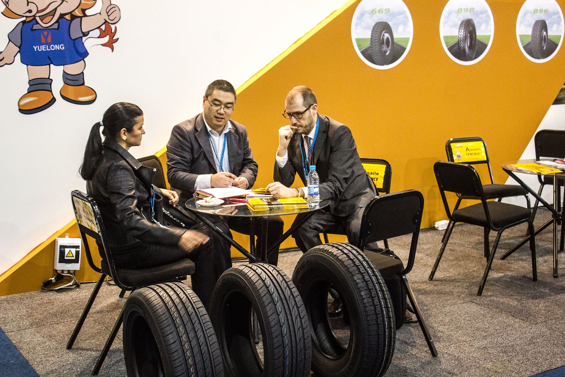 Tyre expo south africa 2014 yuelong shadong tyres 01