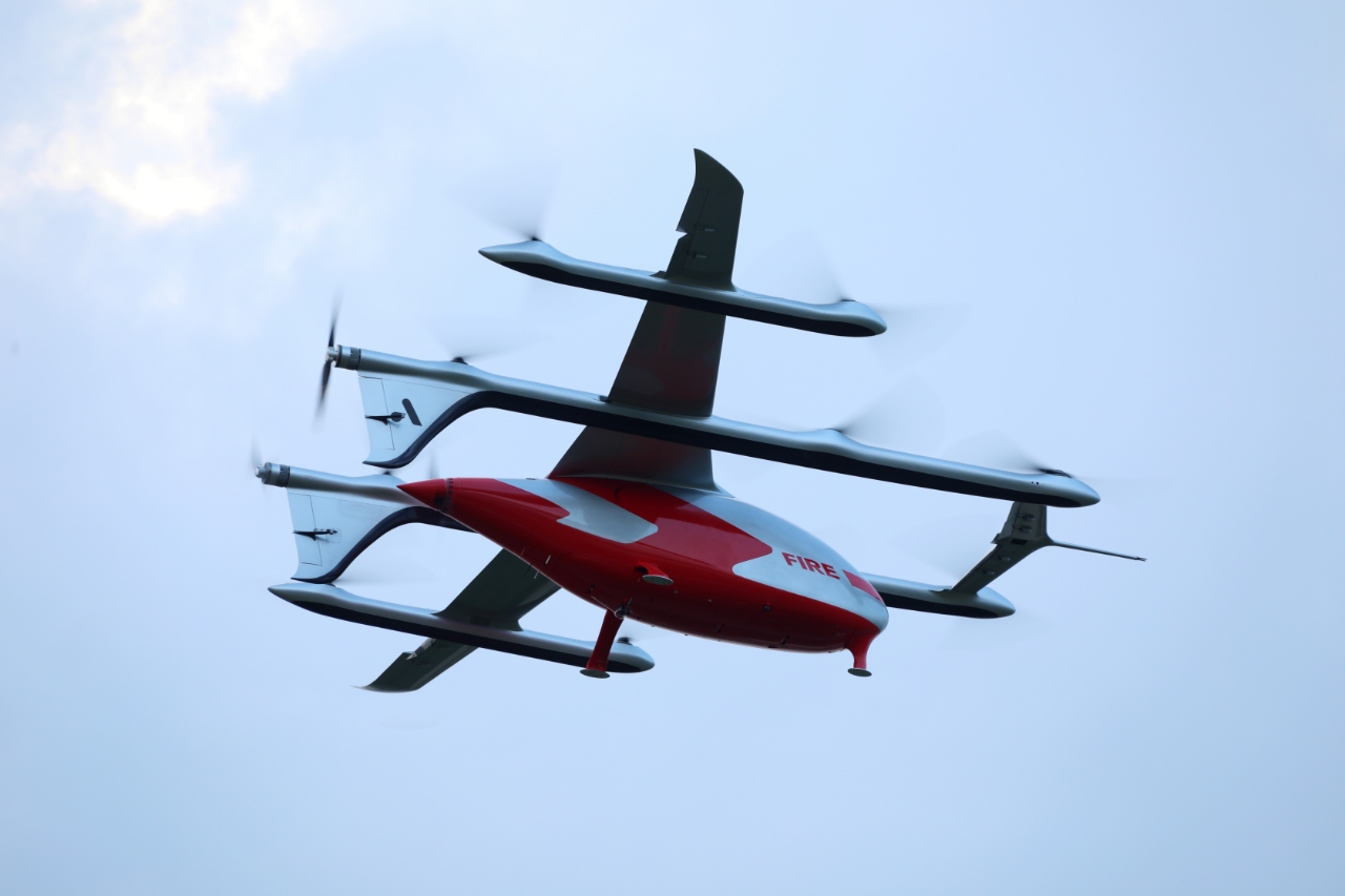 Autoflight unveils high payload advanced air mobility firefighting program and debuts fully functional prototype