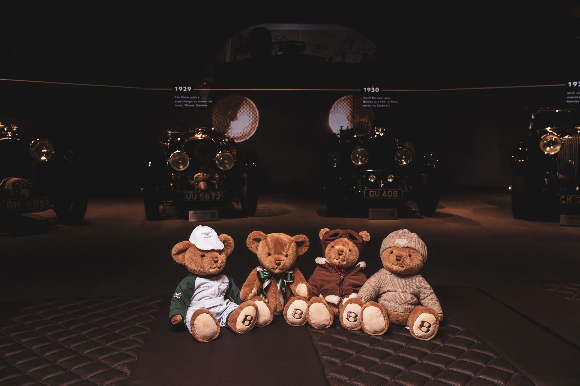 Bentley bears are driving home for a cuddly christmas