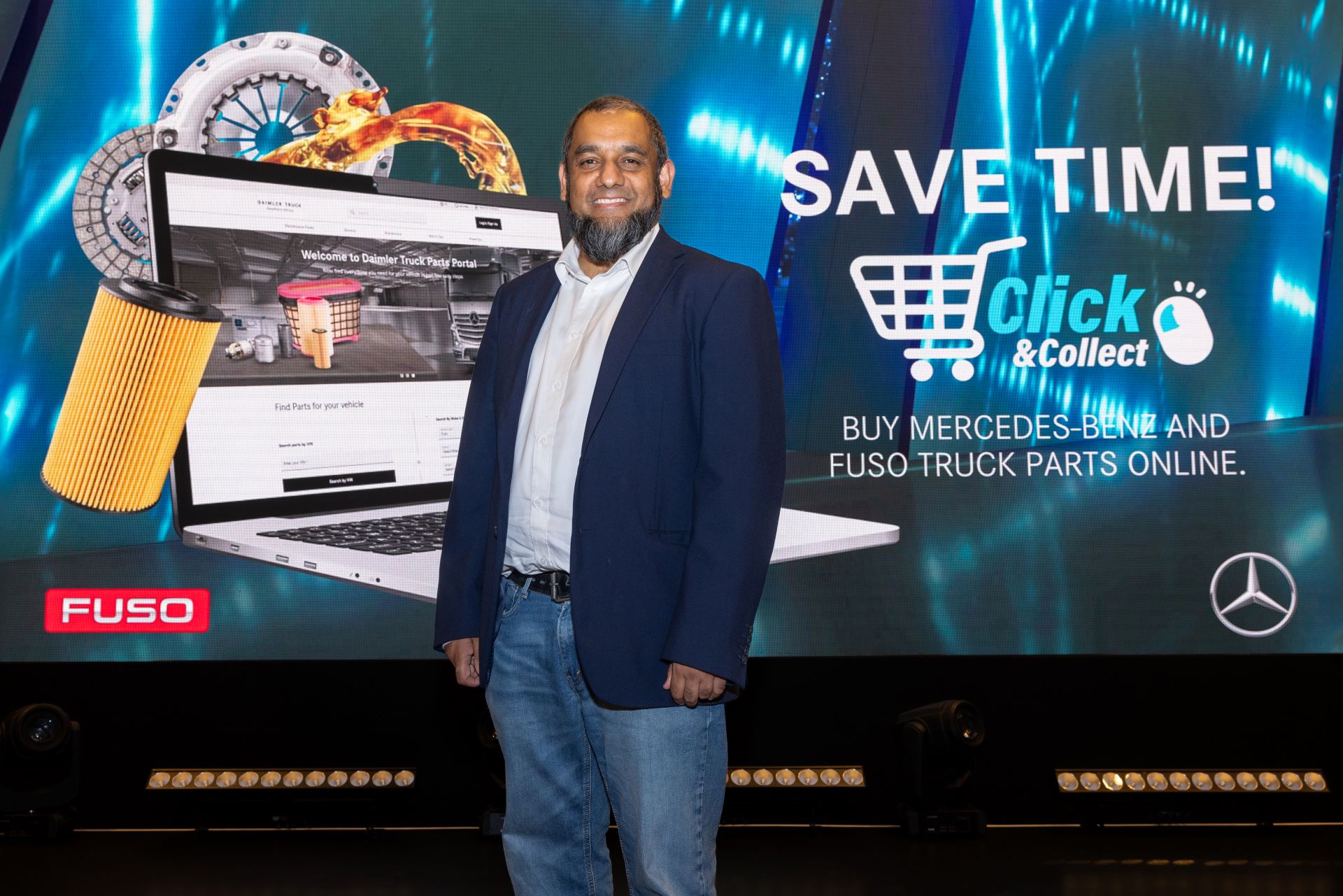 Daimler truck southern africa spearheads the move to online truck parts purchases with the launch of the daimler truck parts portal in sa