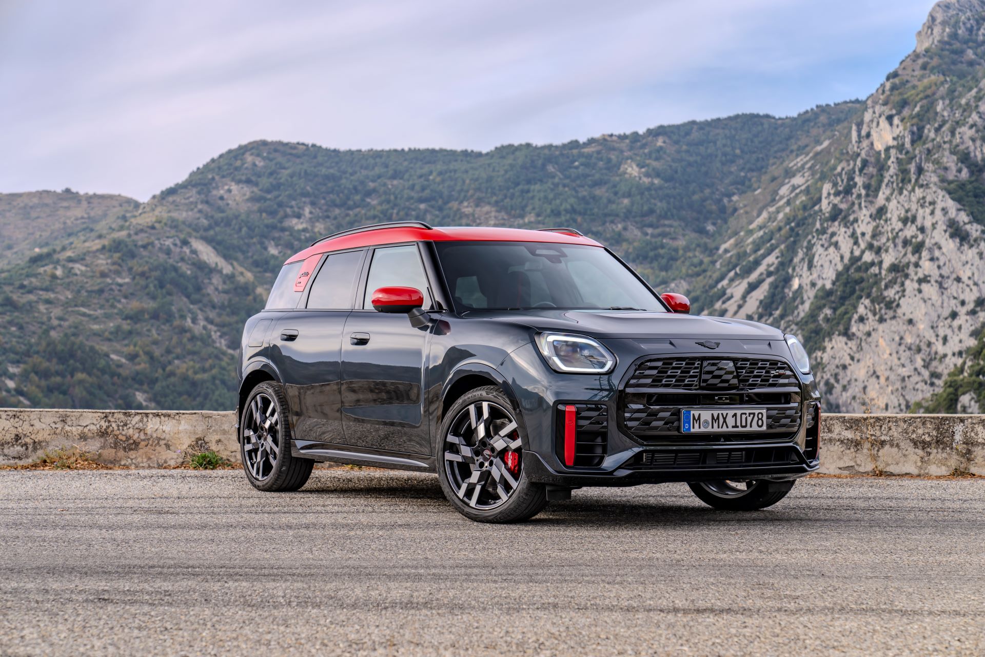 Powerful appearance and maximum performance the new mini john cooper works countryman