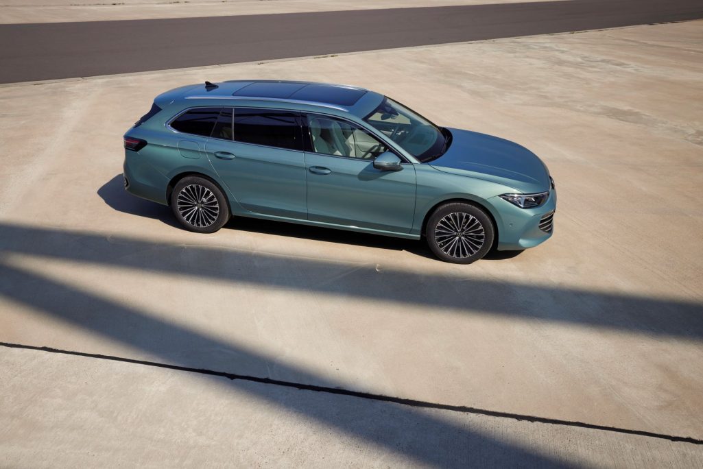 Aerodynamic new volkswagen passat now on sale