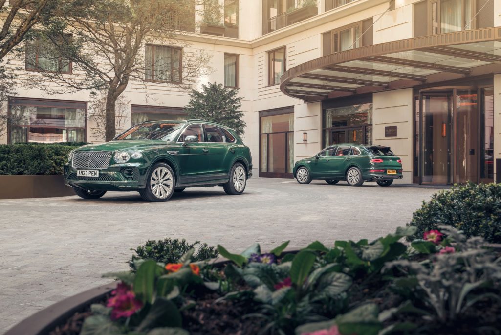 Bespoke bentayga hybrids for the peninsula london