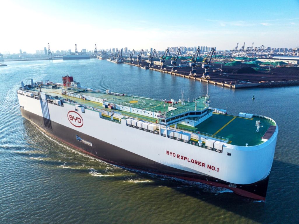 Byd explorer no 1 embarks on historic maiden voyage