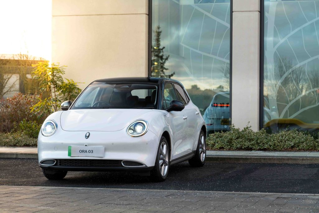 Ora 03 announced as overall winner in the small family car and full electric car categories as part of green ncap testing