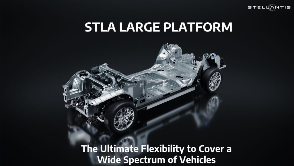 Stellantis unveils bev native stla large platform with 800 km500 mile range and the ultimate flexibility to cover a wide spectrum of vehicles