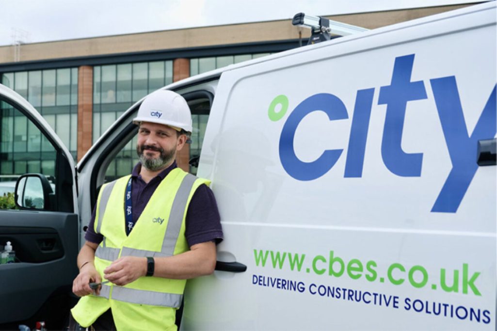 City building engineering services partners with driving for better business