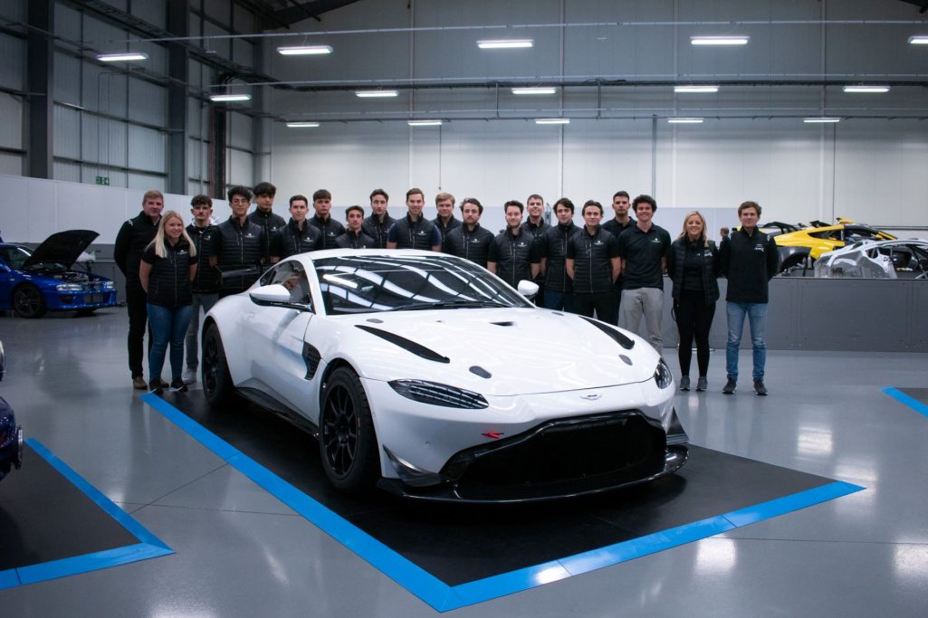 Mike david ortmann becomes latest champion to graduate from aston martin racing driver academy