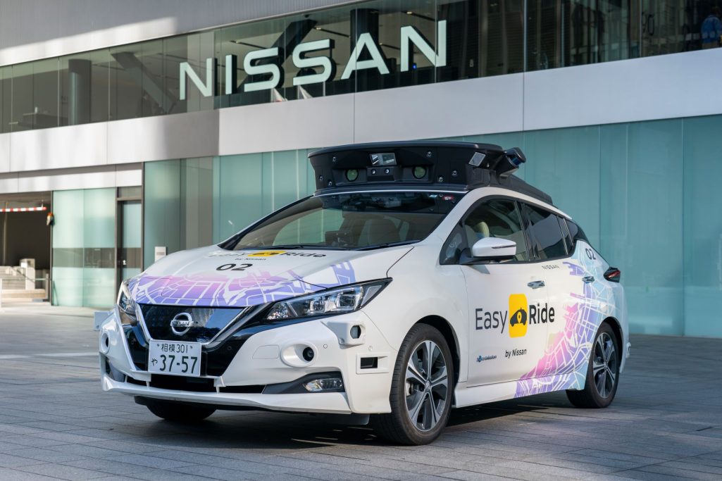Nissan to commercialize autonomous drive mobility services in japan by fiscal year 2027
