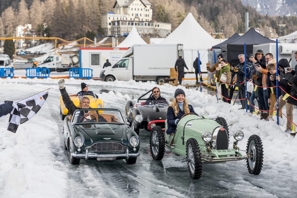 The little car company to showcase five electrified icons at the international concours of elegance st moritz