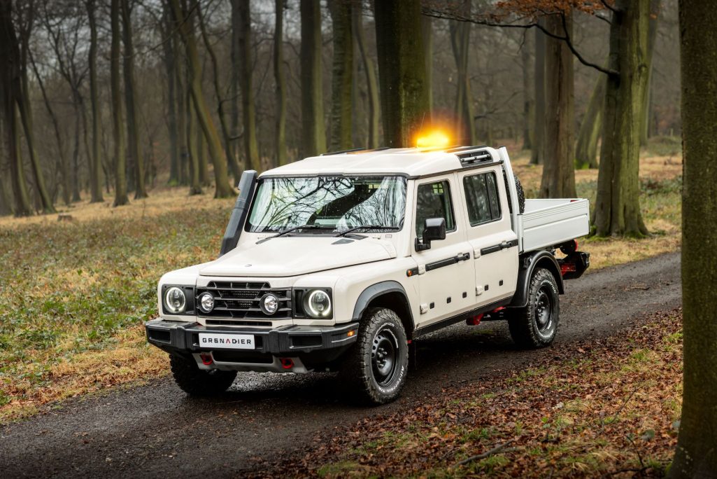 Ineos automotive launches grenadier quartermaster chassis cab