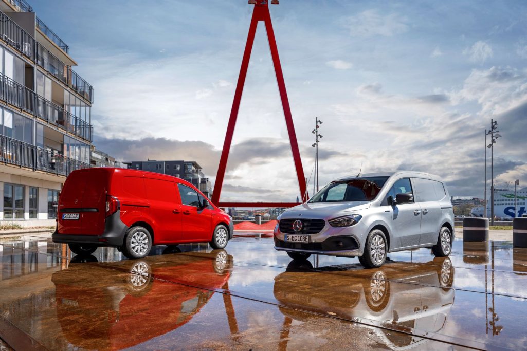 Rightcharge collaborates with mercedes benz vans in the uk to make it easier for businesses to transition to electric