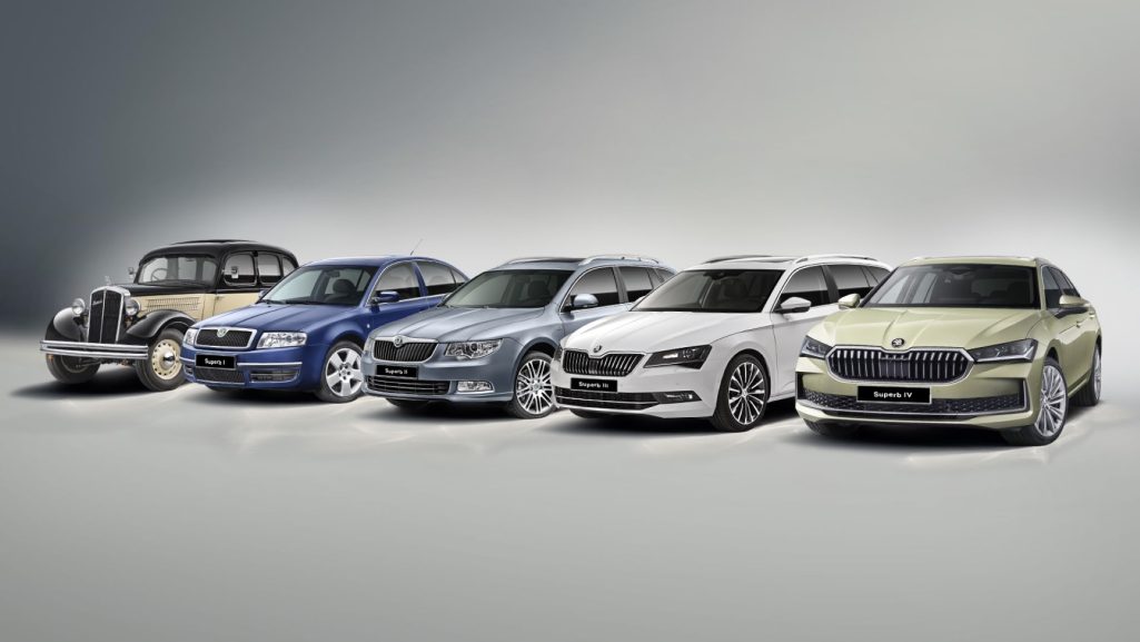 The all new skoda superb estate