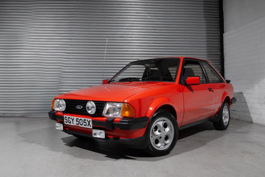 Tolman unveils latest hot hatch restoration project – 1981 Ford Escort XR3