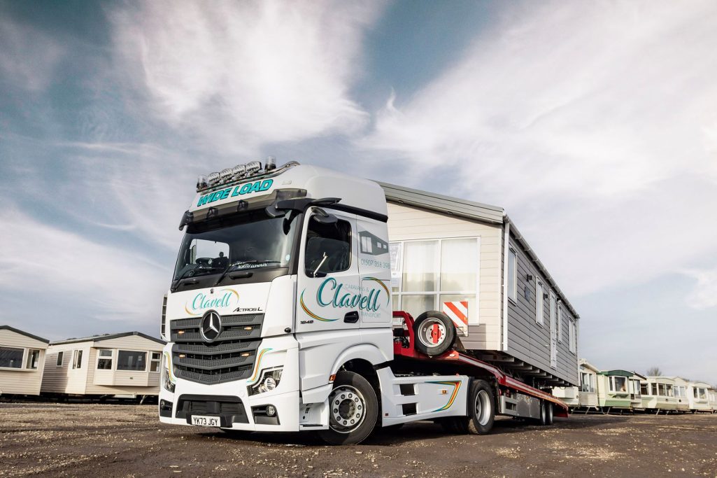 Clavell caravans and transport elevates fleet with high efficiency mercedes benz actros l