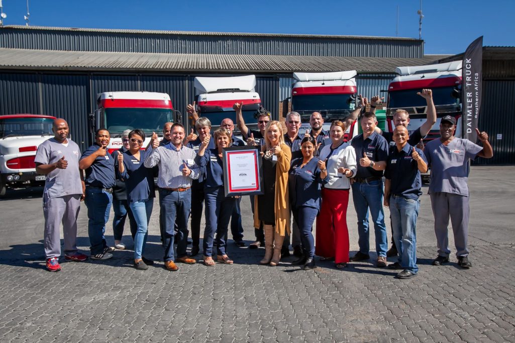 Daimler truck southern africa celebrates a milestone in driver wellness with tenth customer completion